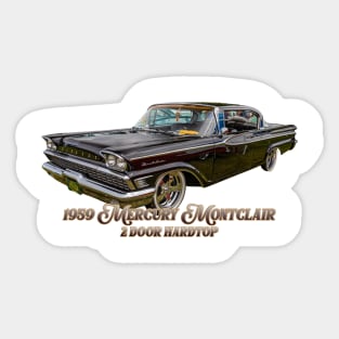 1959 Mercury Montclair 2 Door Hardtop Sticker